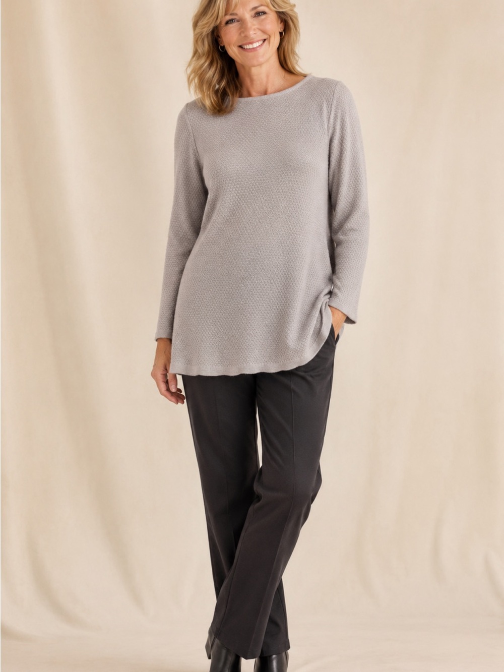 JJill Textured Knit Tunic S